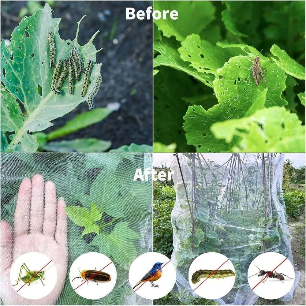Plant Monitor - Ultra Fine Mesh Garden Vegetable Netting