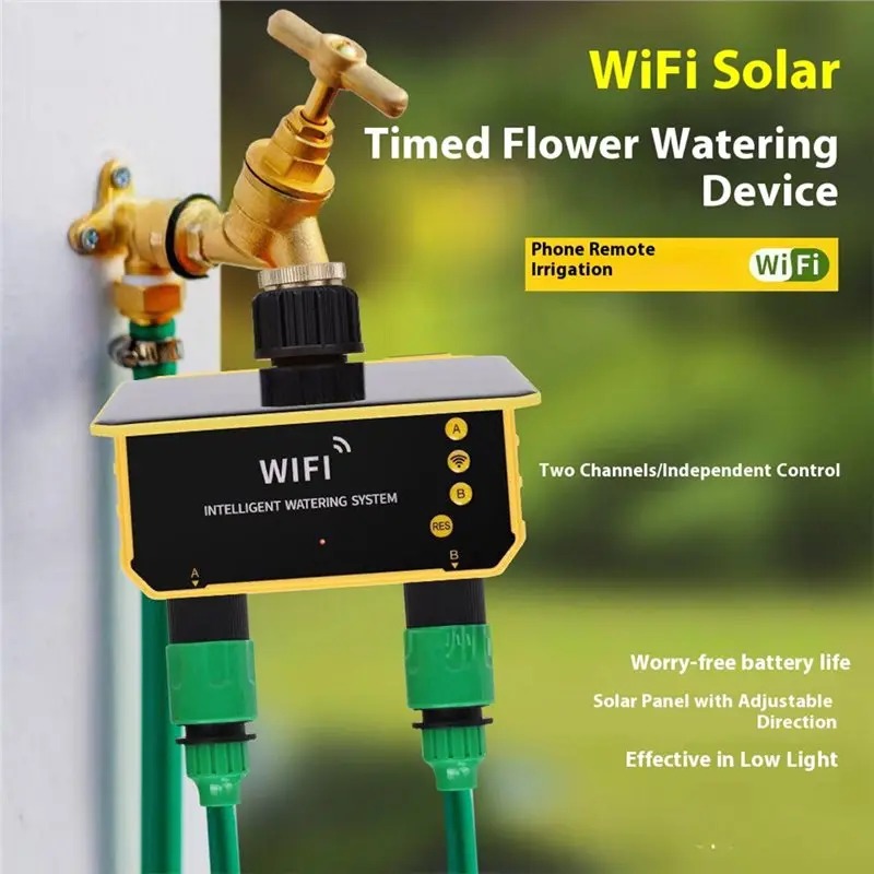 1/2 Outlets WIFI Solar Irrigat - огляд і ціна Smart Garden System
