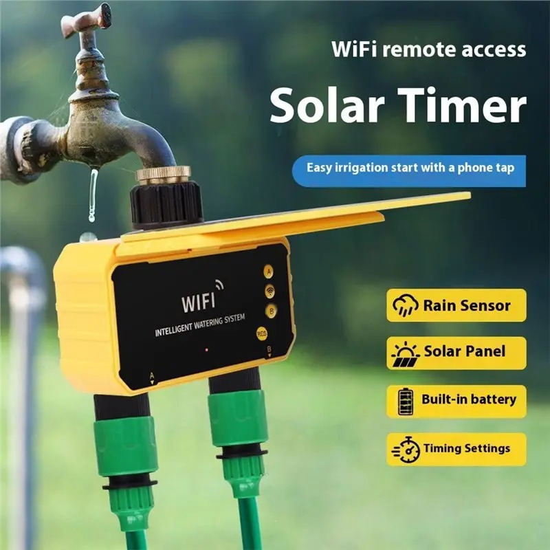 1/2 Outlets WIFI Solar Irrigat - огляд і ціна Smart Garden System