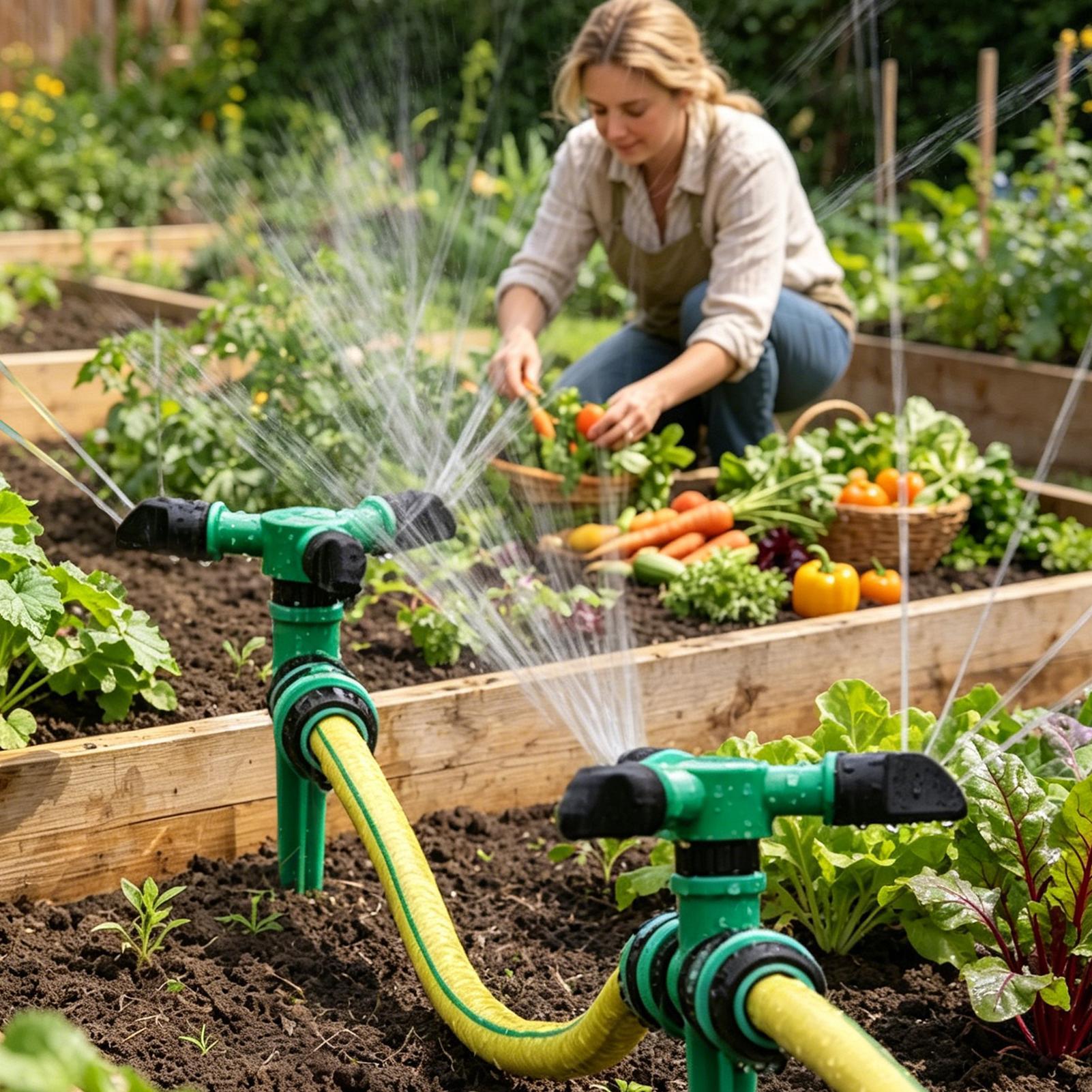 Automatic Rotating Water Sprin - огляд і ціна Automatic Watering