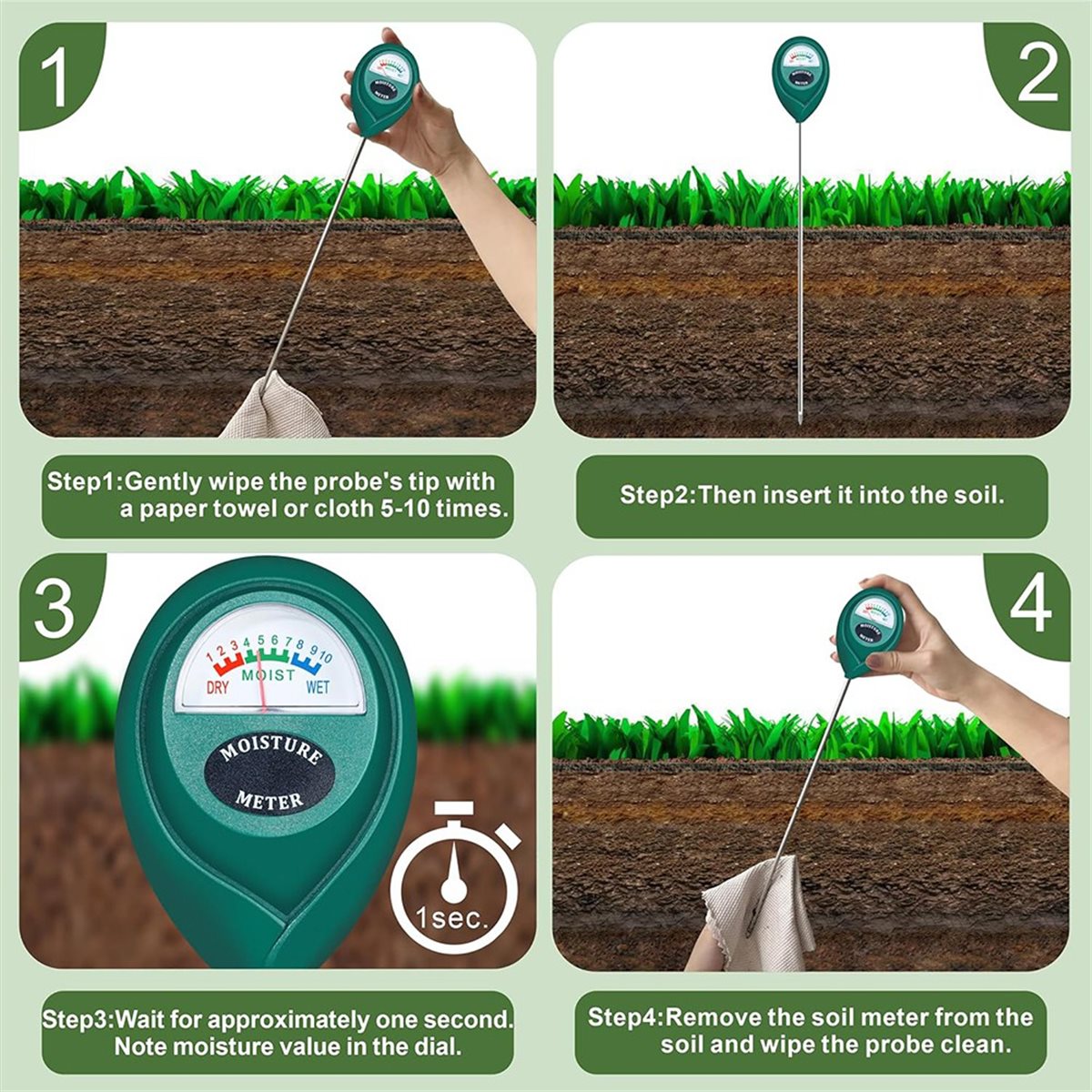 LNHF Long Probe Deep Use Soil  - огляд і ціна Plant Sensor
