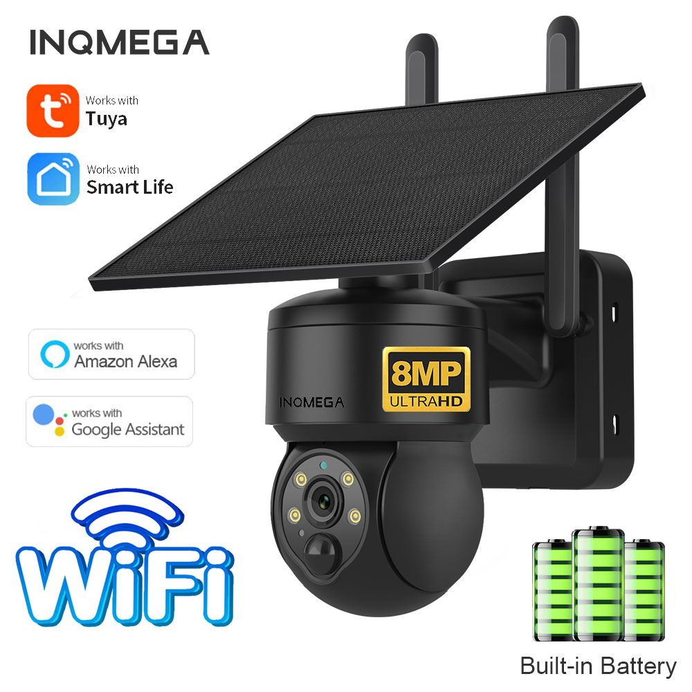 INQMEGA 8MP TUYA Solar Camera  - огляд і ціна Garden Camera