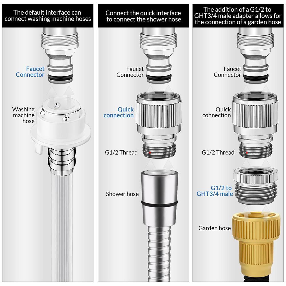 Faucet Adapter Set for Garden  - огляд і ціна Smart Garden Kit