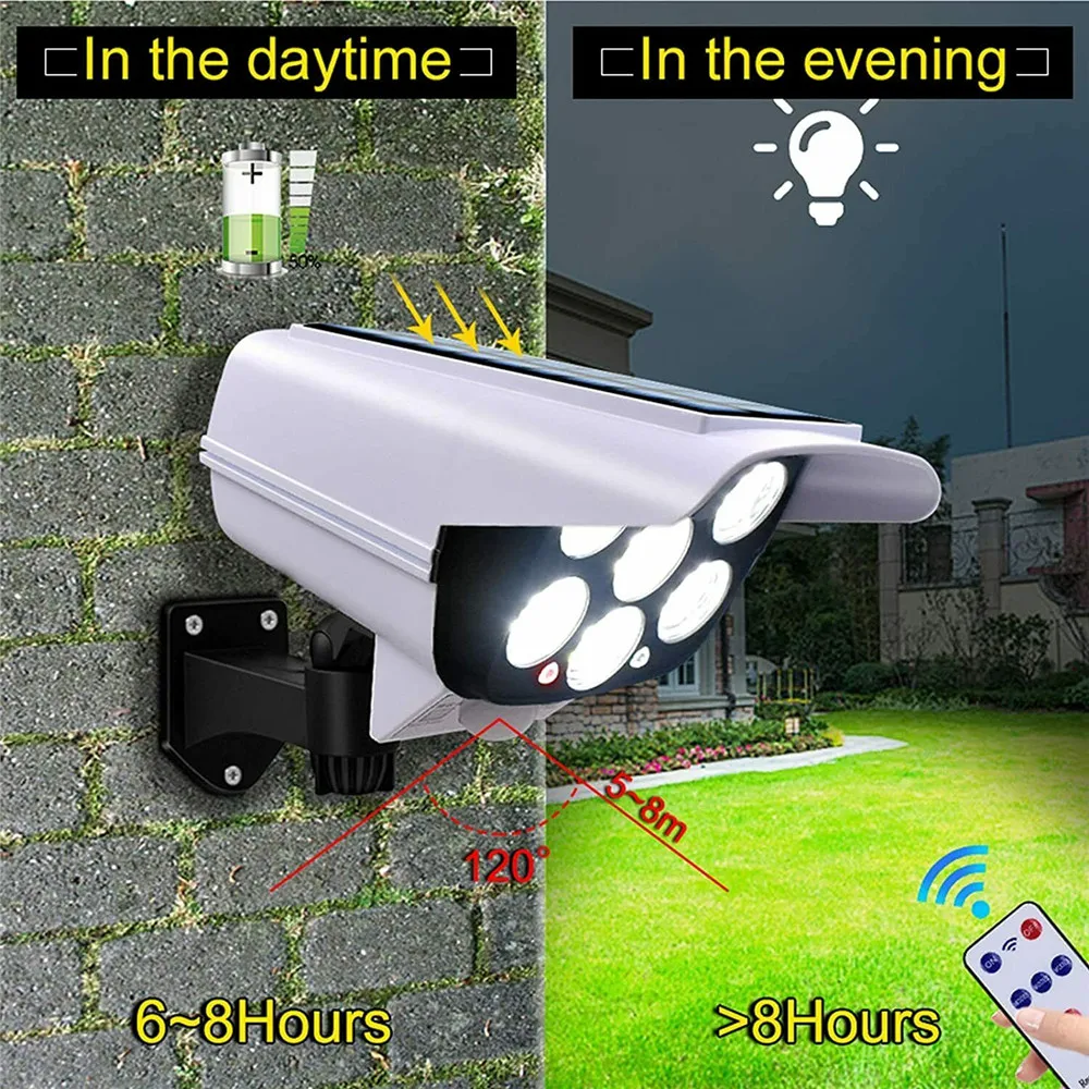 Outdoor Solar Light Motion Sen - огляд і ціна Garden Camera