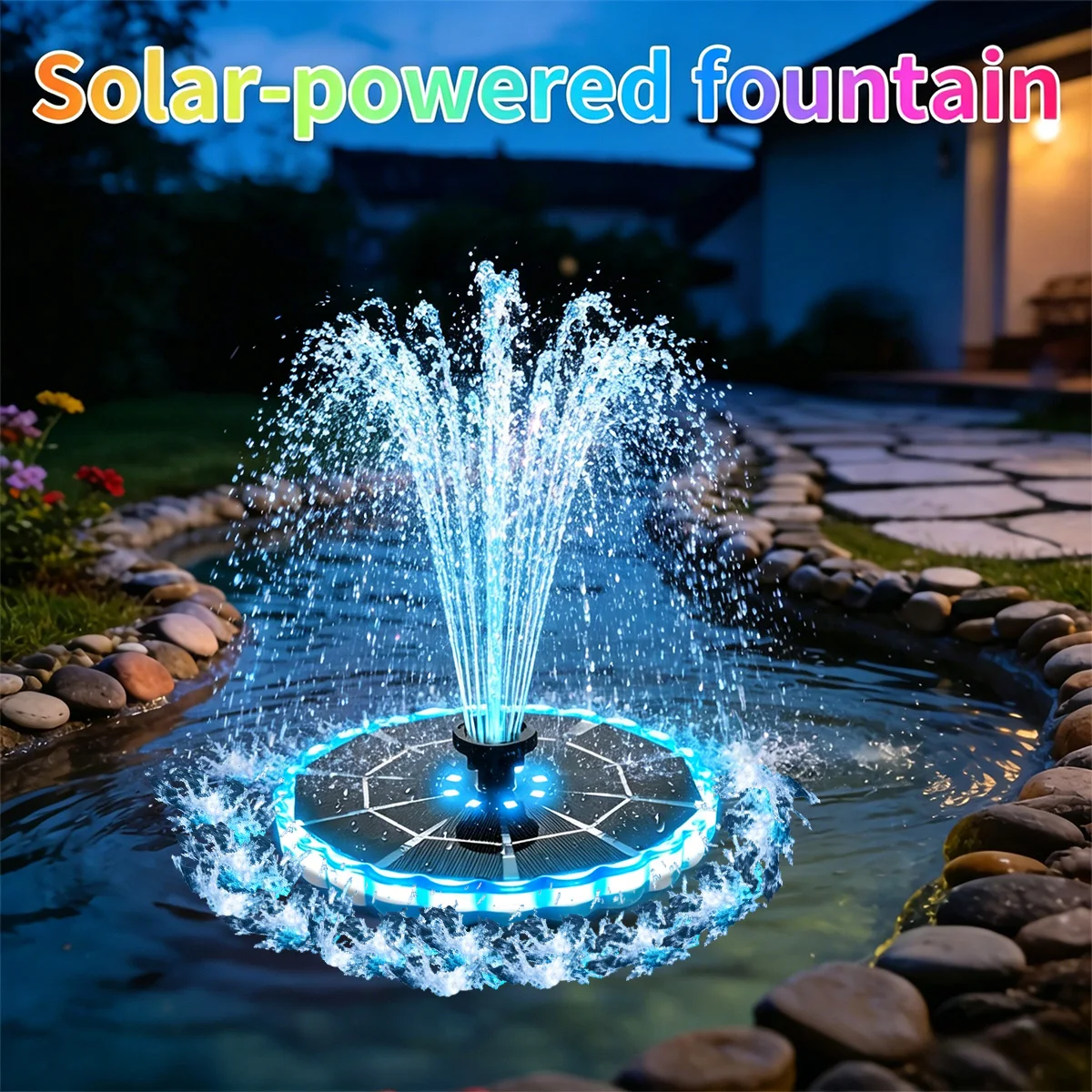 3.5W Outdoor Solar Fountain fo - огляд і ціна Indoor Garden Kit