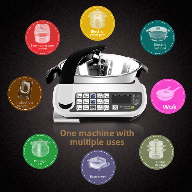 E15 Smart Cooking Robot, Large - огляд і ціна Smart Pot