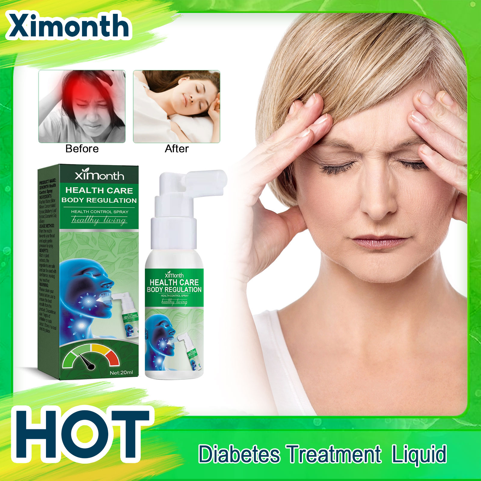 Diabetes Treatment Spray Balan - огляд і ціна Plant Monitor